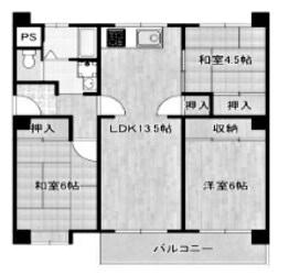 ヒルズ御影山手の物件間取画像